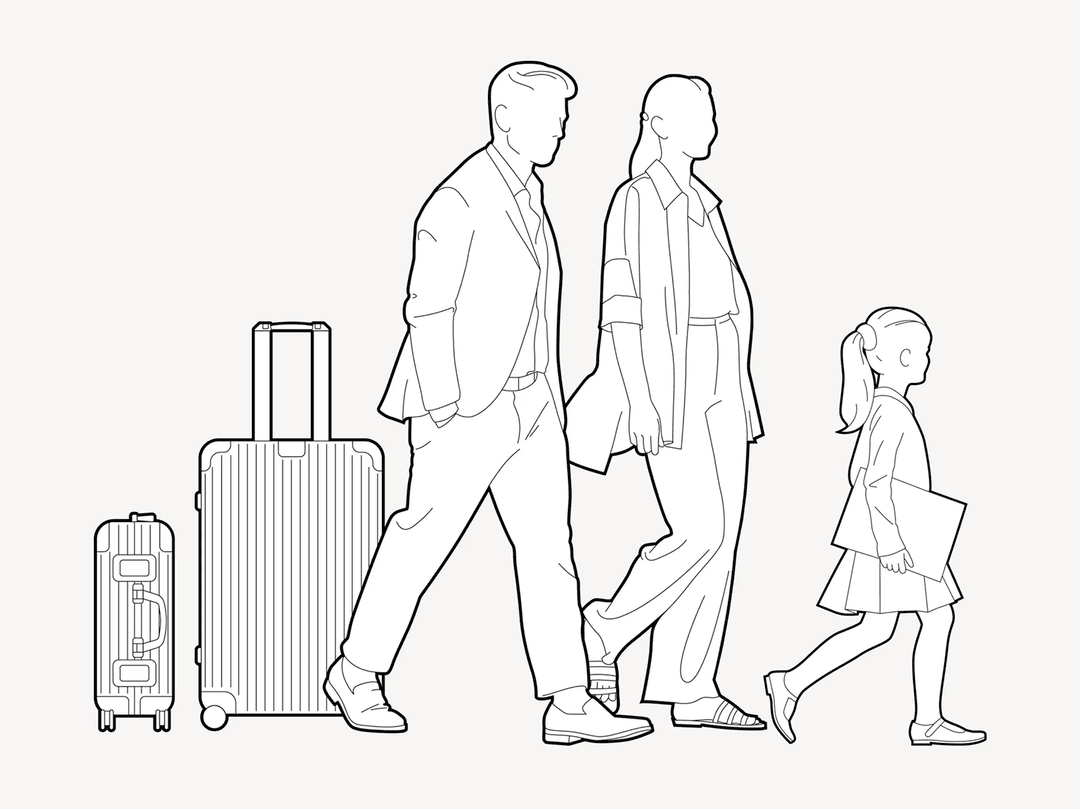 Luggage illustration